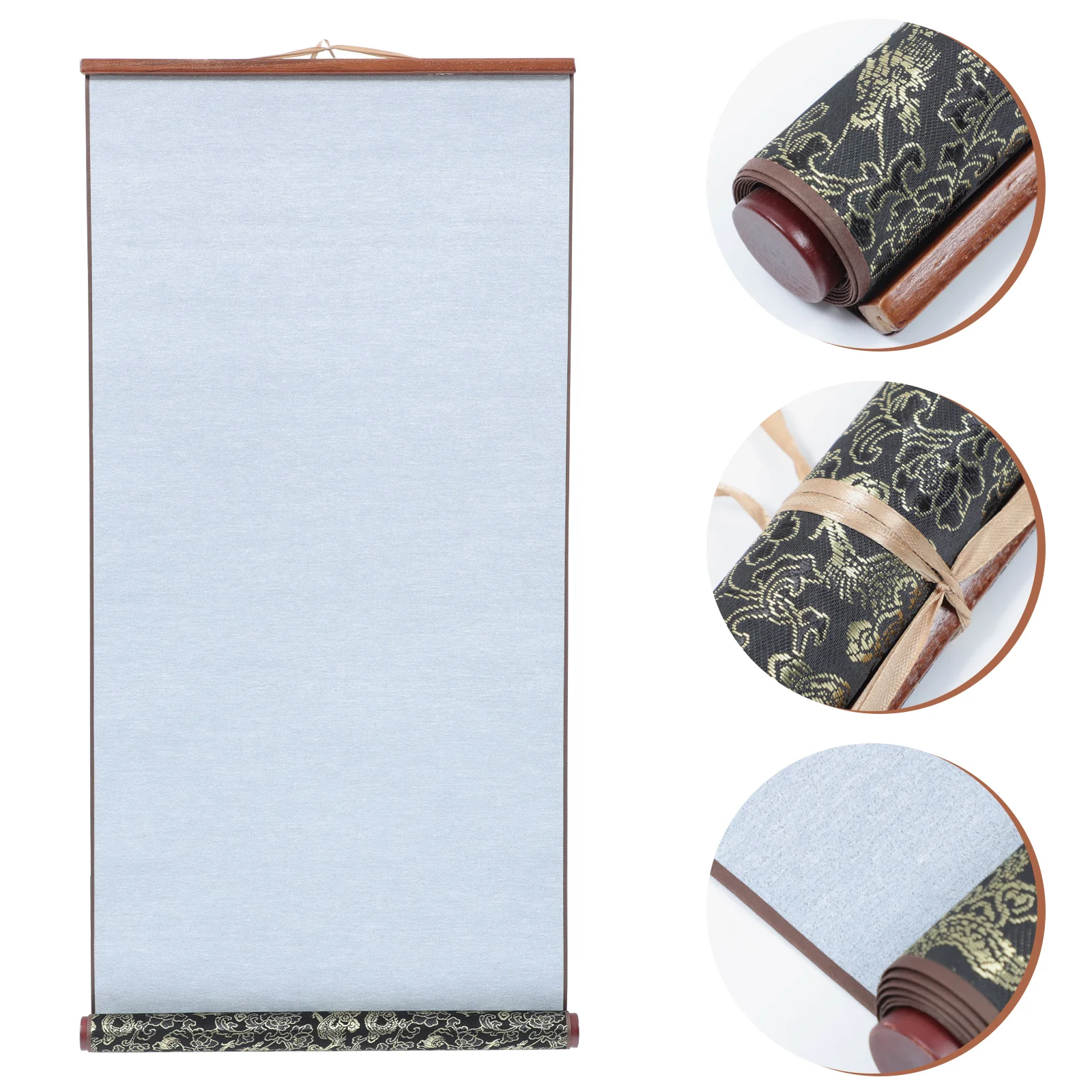 Calligraphy Water Writing Cloth The Notebook Paper Scroll Brush Non-woven Fabric Blank Hanging Wall