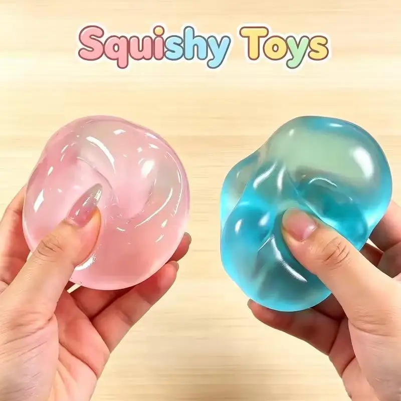 Maltose Squeeze Ball Jelly Squishy Fidget Toy Soft Stress Relief Vent Ball
