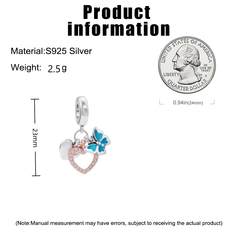 2026 New 925 Sterling Silver Original Pendant Heart Maple Leaf Boxing Gloves DIY Beads Bracelet Accessories Jewelry Charms Gift