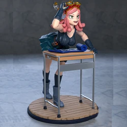 1:24 Beauty Hatsume Mei NSFW 3d Printed Model Resin Unpainted Figure Model Kit Miniature Garage Gk Kits Unassembled Diy Toy