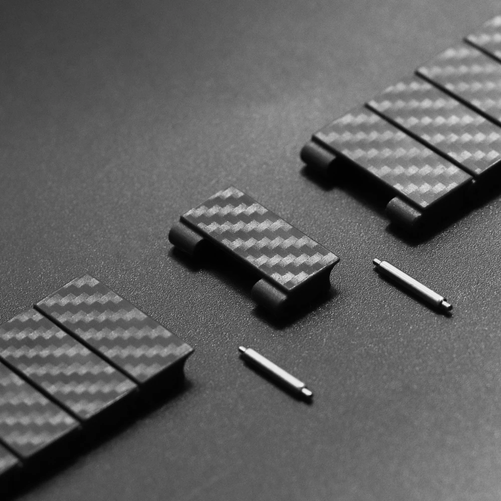 Ремешок из углеродного волокна для Samsung Watch 8 Classic/8 40 мм 44 мм, ремешок для часов, браслет для Galaxy Watch Ultra 2025, аксессуары для браслетов