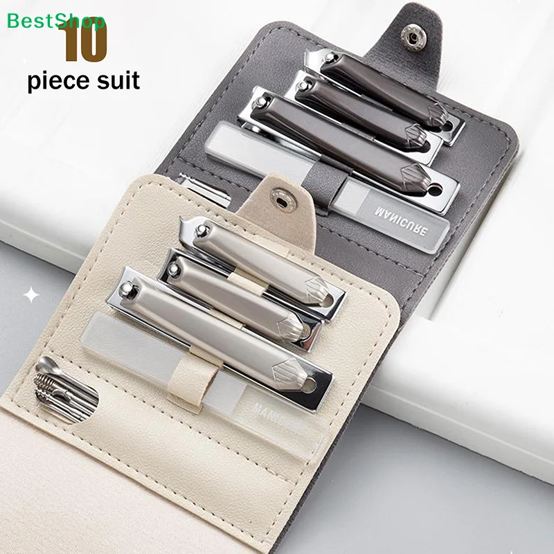 ♥ ステンレス製のマニキュア・ペディキュアセット |   携帯用ネイルケアキット（爪切り＆ツール付き）