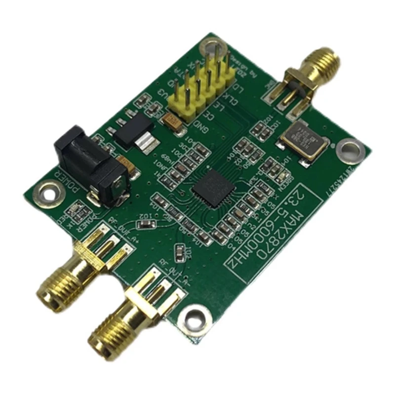 LTDZ MAX2870 23.5-6000Mhz RF Signal Source Module Spectrum Signal Source Spectrum Analyzer