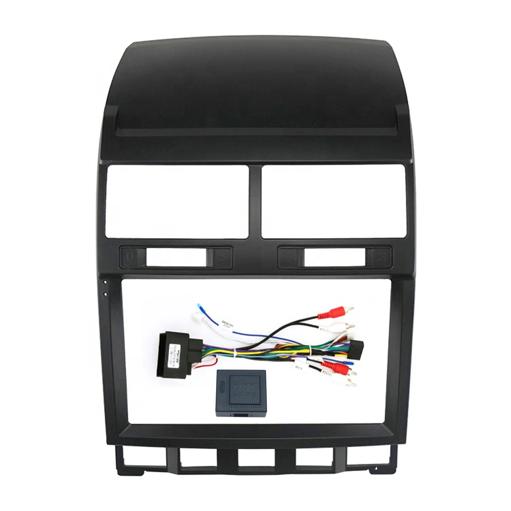 2 Din Android Car Radio Frame Kit For Volkswagen Touareg 2002-2010 Auto Stereo Dash Panel Mounting Head Unit Facia Trim Bezel