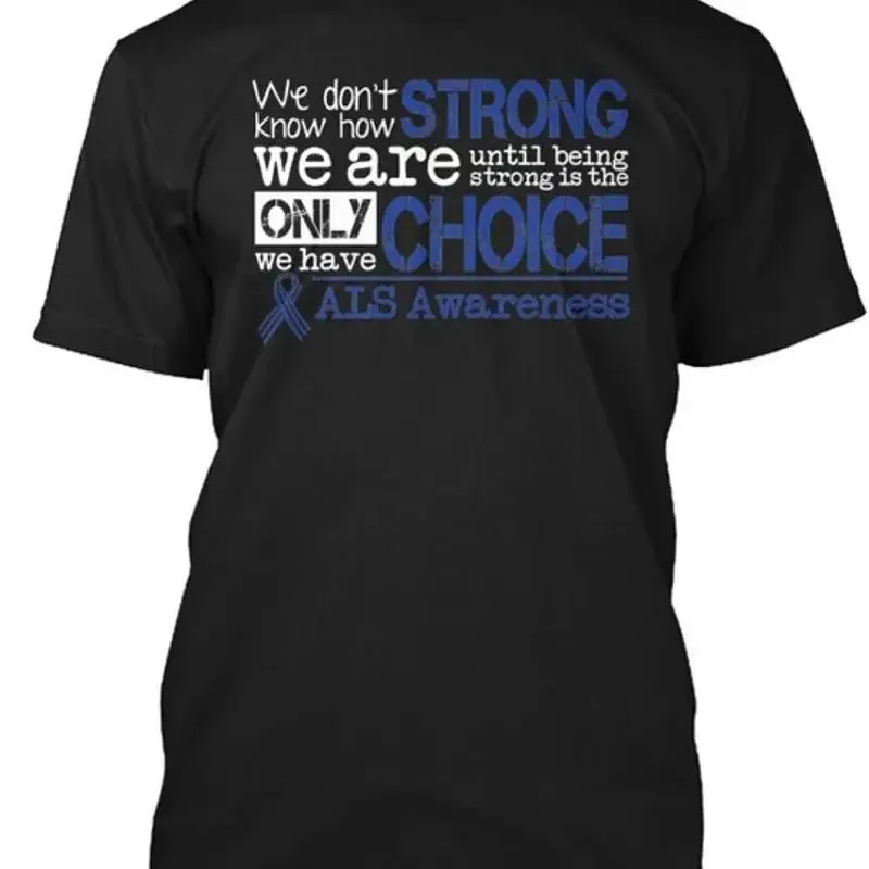 Als Lou Gehrig's Disease Awareness Size Premium T Shirt M 2XL
