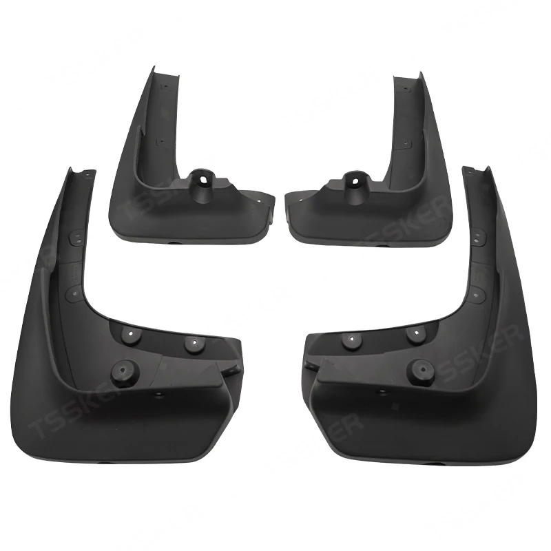 Lot 4 Bavettes Garde-Boue BMW X6 M Sport G06 2020-2024 - Protection Sans Perçage