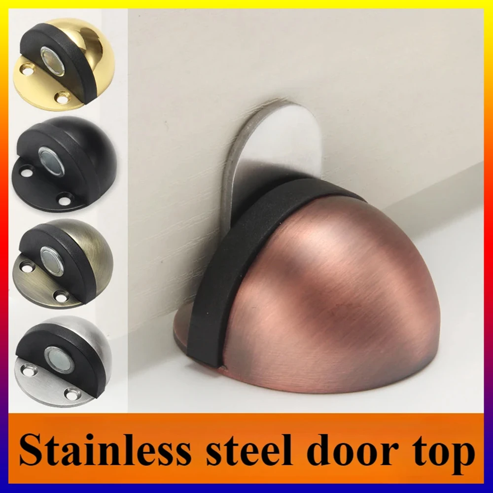 Magnet-Türstopper aus Edelstahl, Türhalter, Heimwerkerbedarf, versteckter Türstopper, Möbelbeschläge – Detail 7