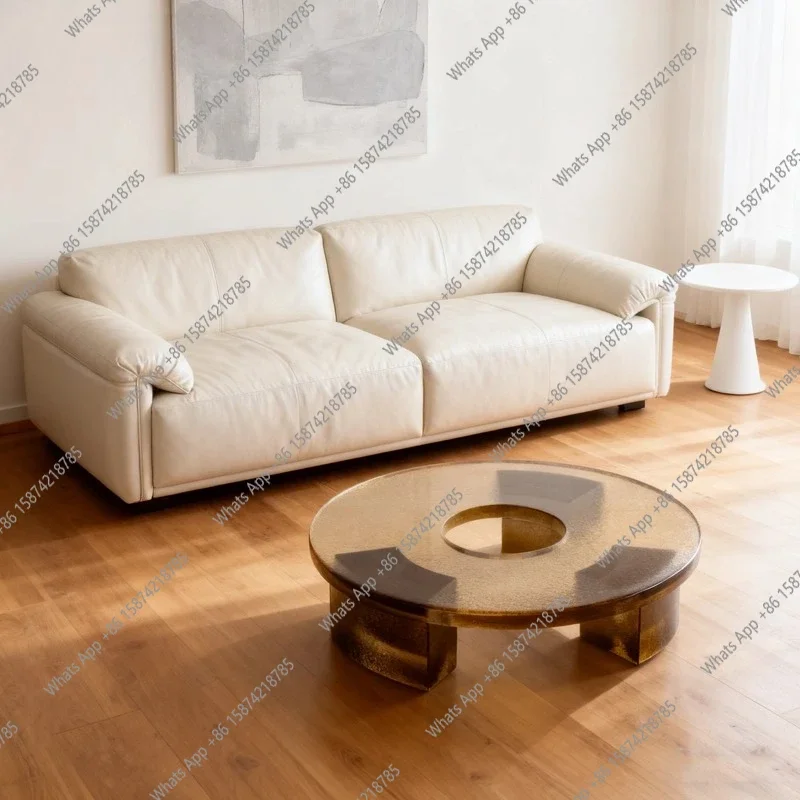 Xx Nordic Style Acrylic Three-legged Coffee Table Living Room Transparent Coffee Table Creative Light Luxury Side Table