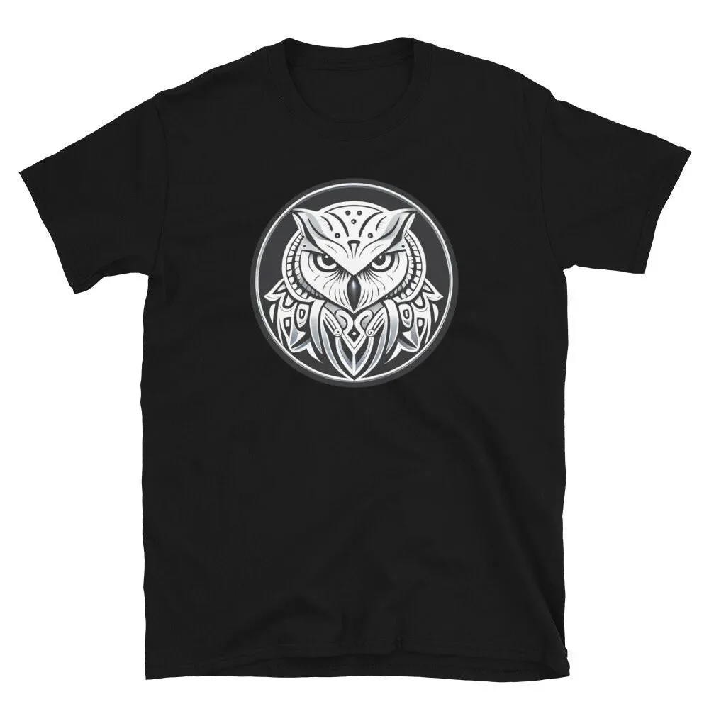 T-shirt Owl / Soft Unisex Tshirt for Animal Lovers