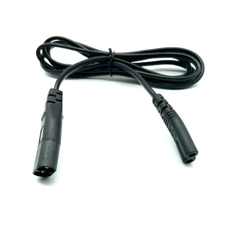 1PC niec 320 C8 2Pin męski do C7 siła żeńska kabel c 320 C7 do C8 przedłużacz C8 męski do C7 kabel żeński 0.3m 0.8m 1.5m