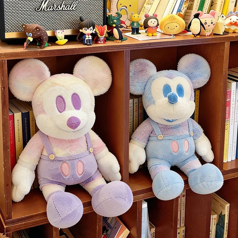 

Disney 100cm Colorful Series Mickey Minnie Plush Doll Boy Girl Bed Decoration Learning To Accompany Plush Toys Birthday Gifts