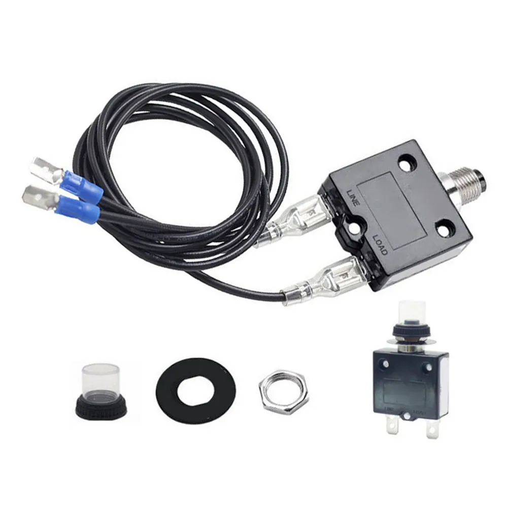 2pcs 3 AMP 5 AMP Resettable Fuse Circuit Tester Kit   Manual Reset Circuit Breaker Works With ATC Fuse Slots HVAC