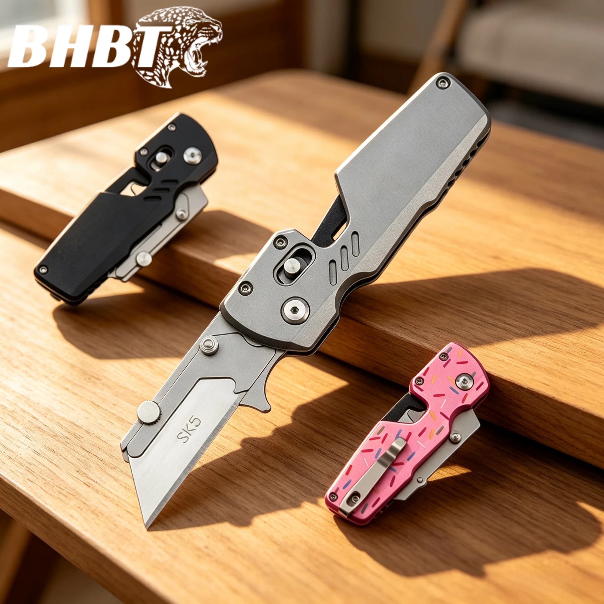 BHBT Donut-Shaped Folding Util - огляд і ціна Edc Carry Pocket Knife