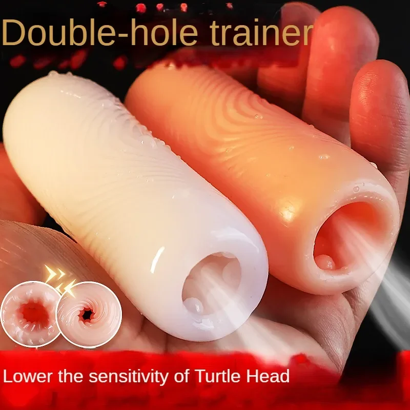 Male Portable Masturbator Cup Adult Sex Toys For Men Soft Vagina Anal Masturbator Sex Products for Men Mini Penis Trainer