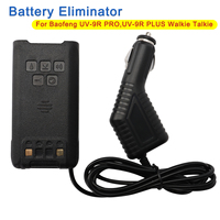 Baofeng Car Charger Battery Eliminator DC 12V for BAOFENG UV-9R PRO UV-9R PLUS Walkie Talkie For Climbing