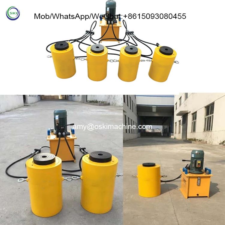 Hydraulic Jack Cylinders For Lifting 50-10 Ton Hydraulic Car Jack Lift