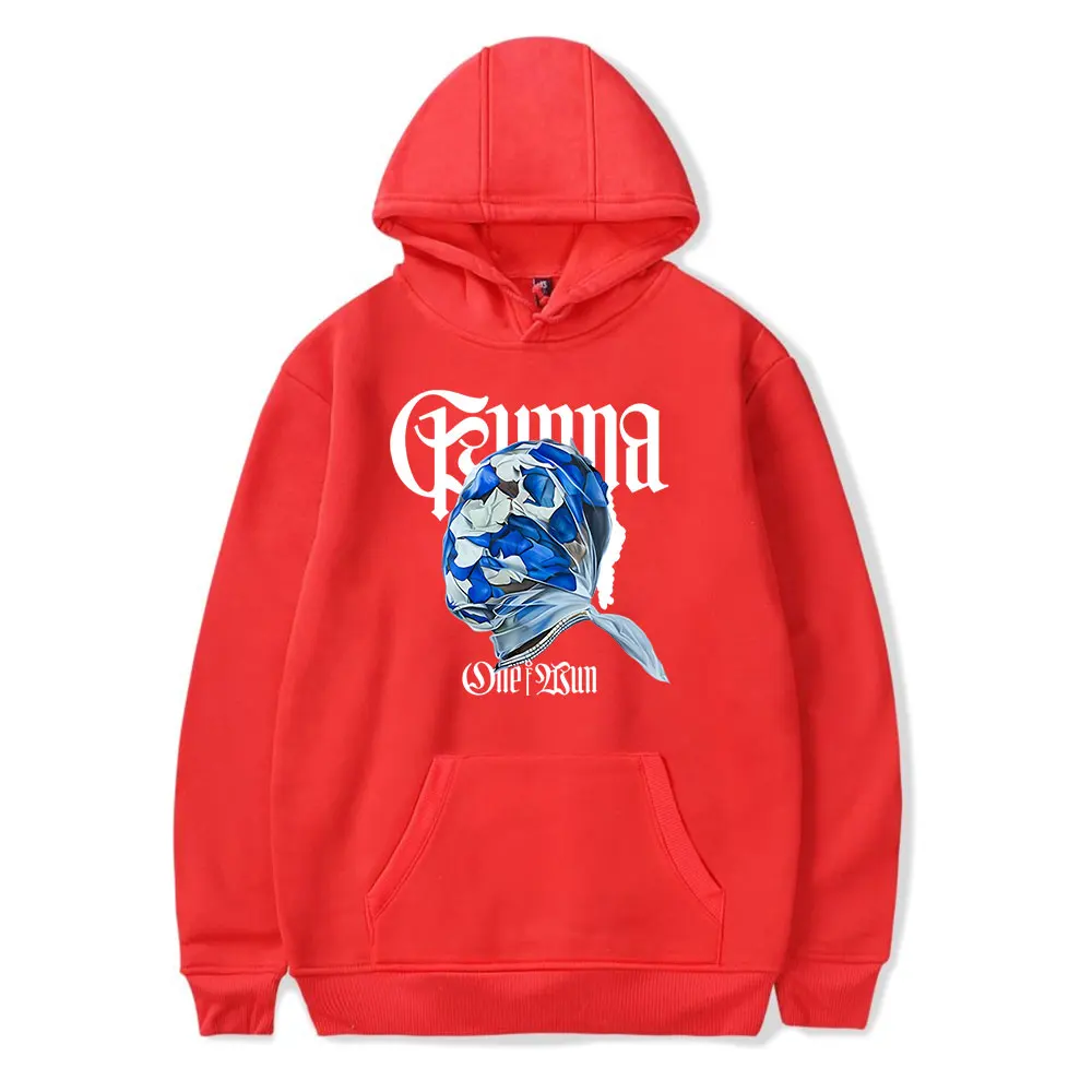 

Gunna One Of Wun merch rapper хип-хоп толстовка с капюшоном и карманом пуловеры фанатов