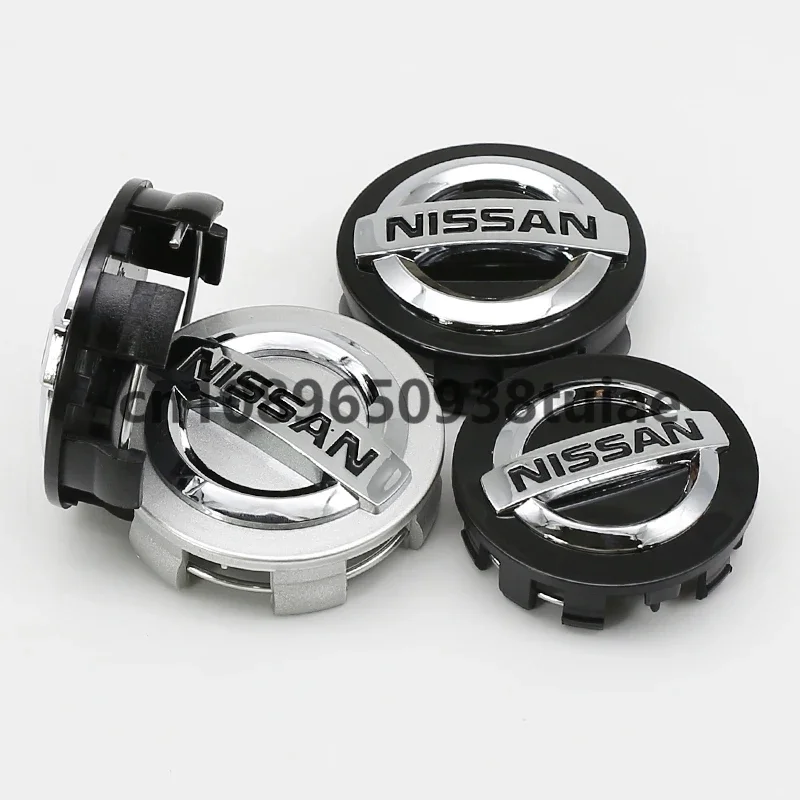 4 قطعة 54/60 مللي متر الأصلي سيارة عجلة مركز محور قبعات يغطي Hubcap لنيسان نيسمو تيدا Teana GTR 350Z 370Z 240SX جوك نوت فيرسا