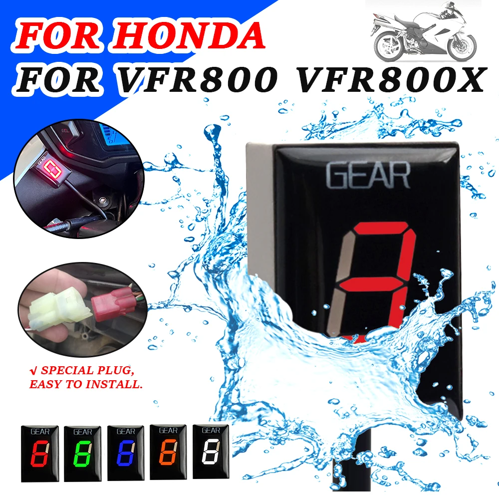 Motorcycle Accessories Gear Indicator Display Meter For Honda VFR800 interceptor VFR800X VFR 800 X VFR 800X 2006 2007 2008 2009