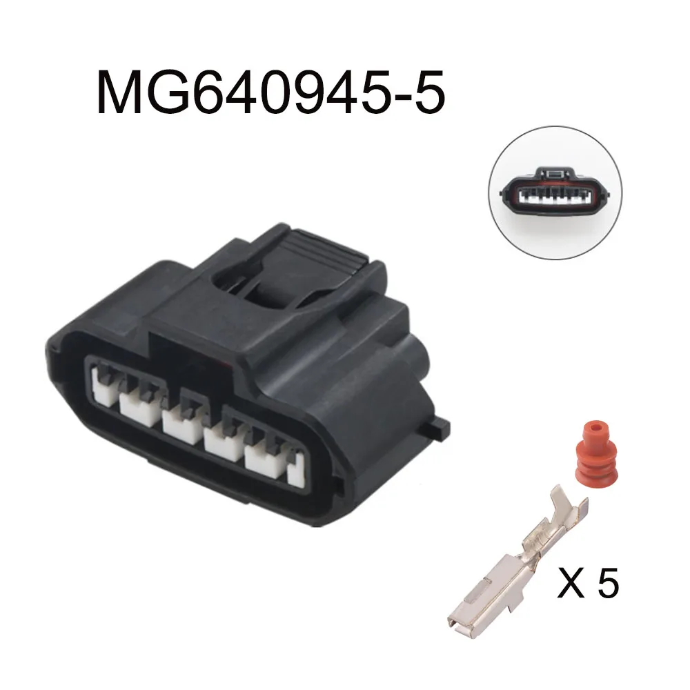 Imagem -04 - Conector Impermeável Automático com Selo Terminal Plugue Automotivo Soquete Masculino da Família Mg6415214 Pinos 100set