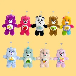 22cm Sucker Plush Toys Care Bears Pendant Bag Accessories Keychain Bag Car backpack stuffed Pendant Girls Boys Gift