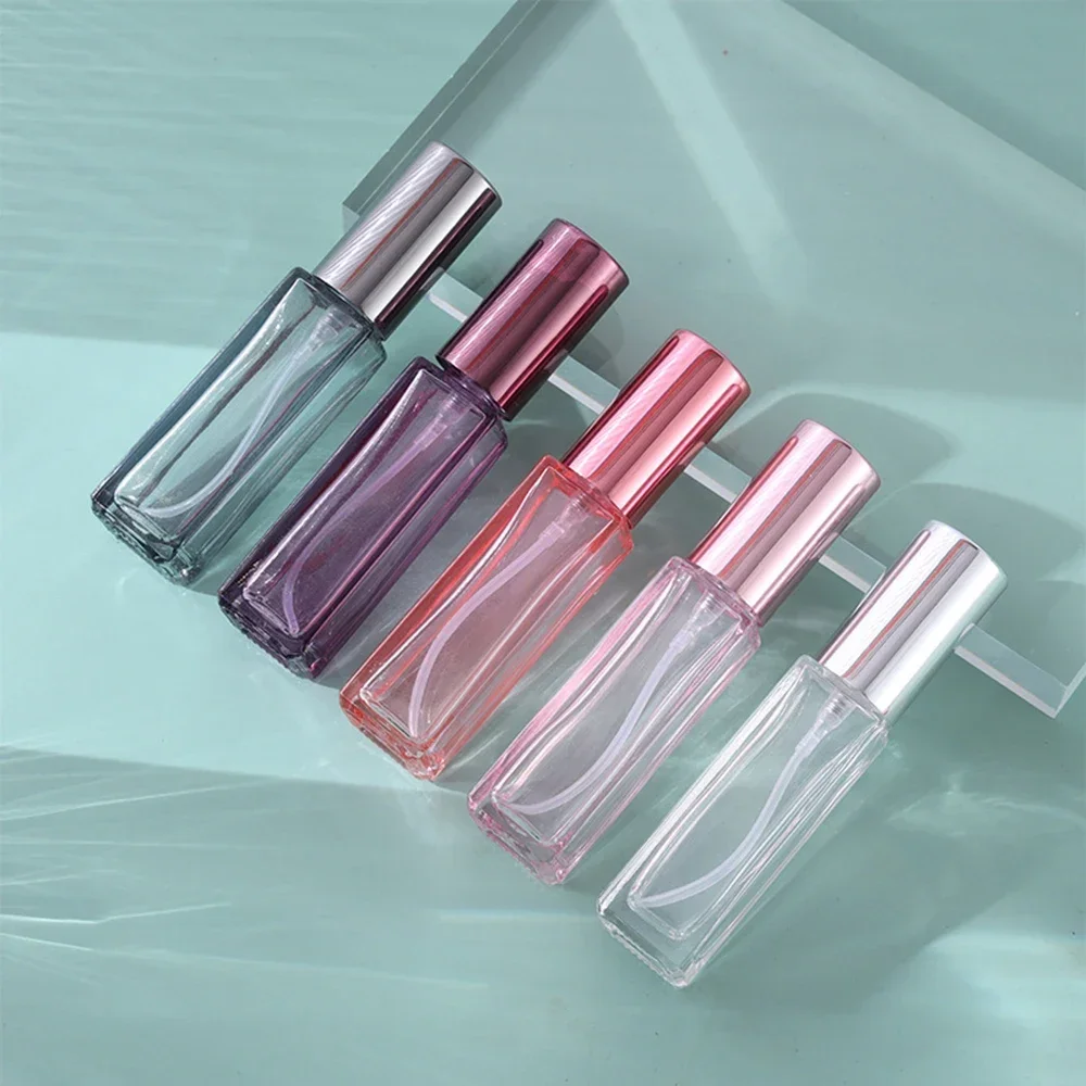 10ml Mini Perfume Spray Bottles Glass Refillable Bottle Portable Travel Oils Liquid Cosmetic Container Perfume Atomizer 여행용
