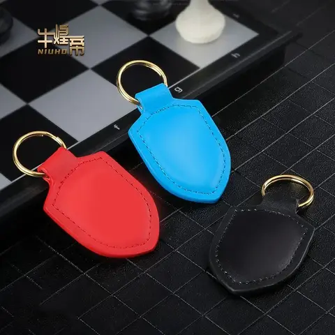 Auto Parts Metal Logo Leather Keychain For 996 917 991 986 997 958 918 970 981 GTS Anti-lost Protector Key Ring Car Accsesories
