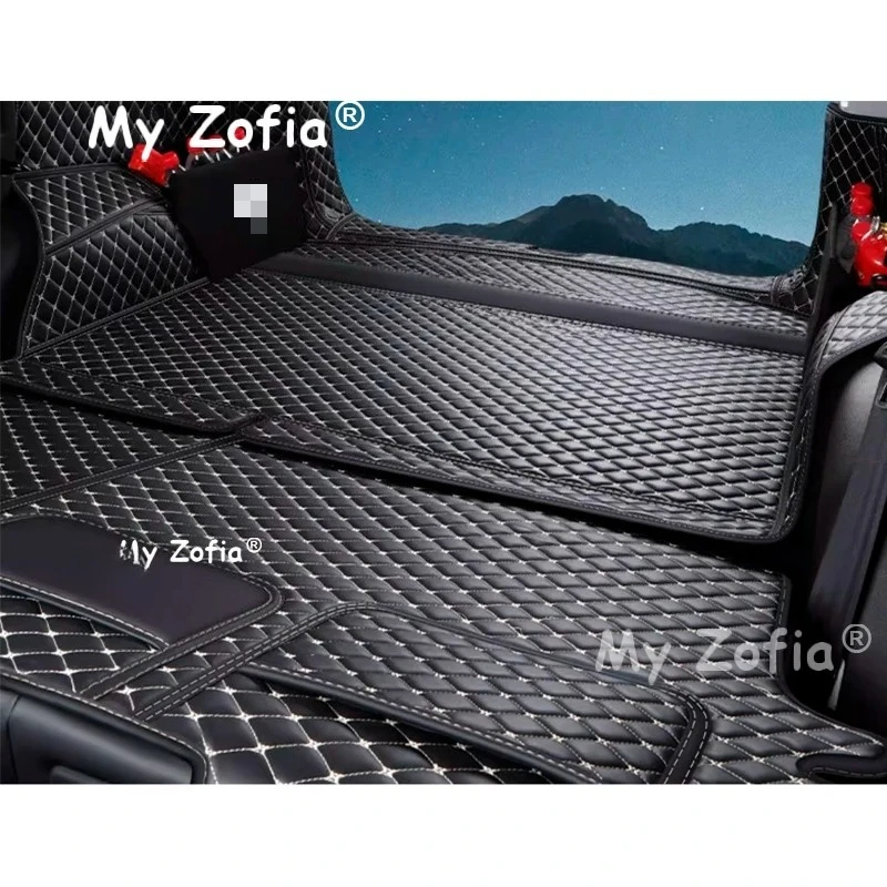 For Skywell ET5 Skyworth EV6 2024 2025 Car Trunk Mat leather Waterproof Rear Trunk Mat Boot Mat Interior Protective Accessories
