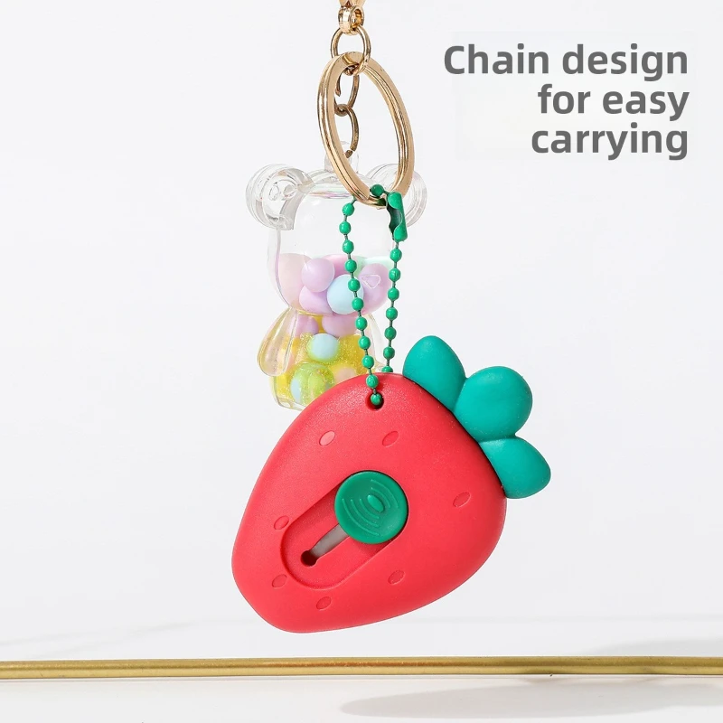 1 قطعة لطيف صغير الفاكهة شكل الحرفية سكّين متعدّد الاستخدامات المحمولة طالب الة قطع الورق أداة لفتح حزم وفتح الرسائل #5