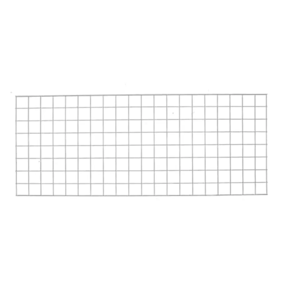 

White Finish Grid Wall Panels - 3" on Center Accepts Wire Grid Fixtures - Also Available in Black and Chrome Perfect
