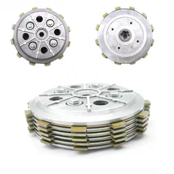 for Yamaha XV250 Virago 250cc XV 250 V LF250-P LF250-D  QJ250H Motorcycle Engine Clutch Pad Friction Plate Assembly