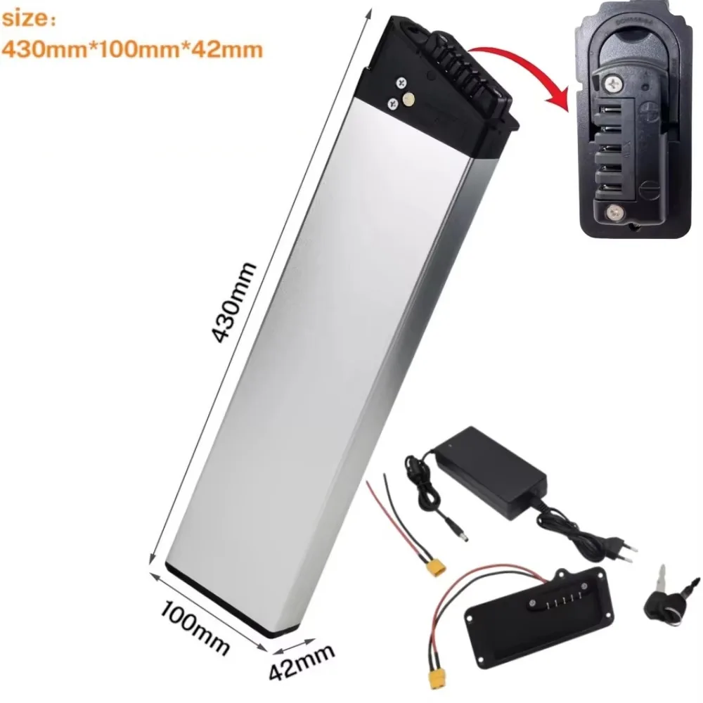 Replacement Battery model DCH-006 48V 10.4Ah 12.8Ah 14Ah 17Ah For Samebike LO26 20LVXD30 XWLX09  Fiido M1 pro Folding Bike.