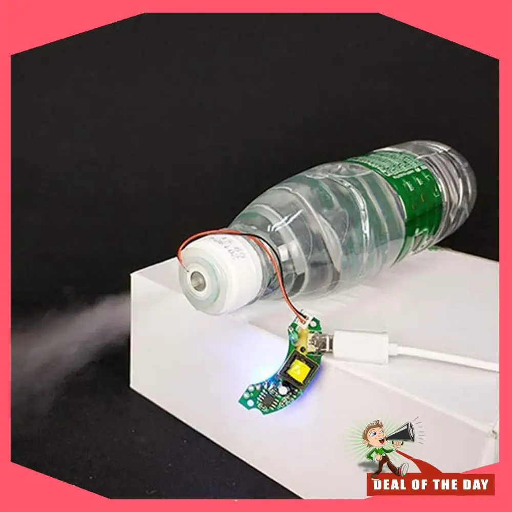 تسليم 24 ساعة 5 قطعة 20 مللي متر 1.7 ميجا هرتز جهاز تكوين ضباب بالموجات فوق الصوتية مبيد السيراميك أقراص مع سلك وحلقة لإحكام الإغلاق المرطب الملحقات