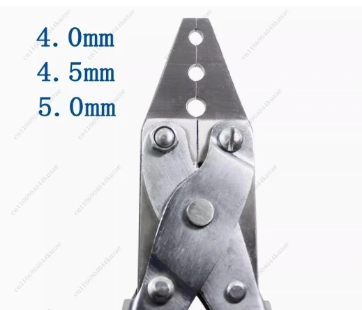 Key shaft rod tube shrink mouth parallel clamp repair tools Saxophone flute clarinet Parallel Swedging Pliers repair tool
