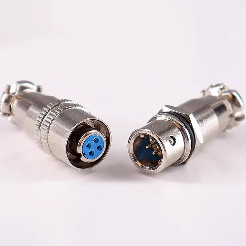 5/20PCS XS8 XS9 XS10 Docking type Aviation connector quick connector Gold plated contact Male and Female plug 2 3 4 5 PIN