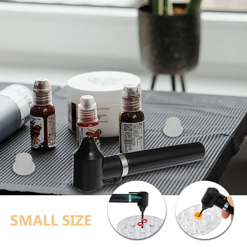 

1Set Electric Handheld Pigment Mixer Sturdy Plastic Material Perfect for Artists Crafters Color Blending Tool Pigment Mixer