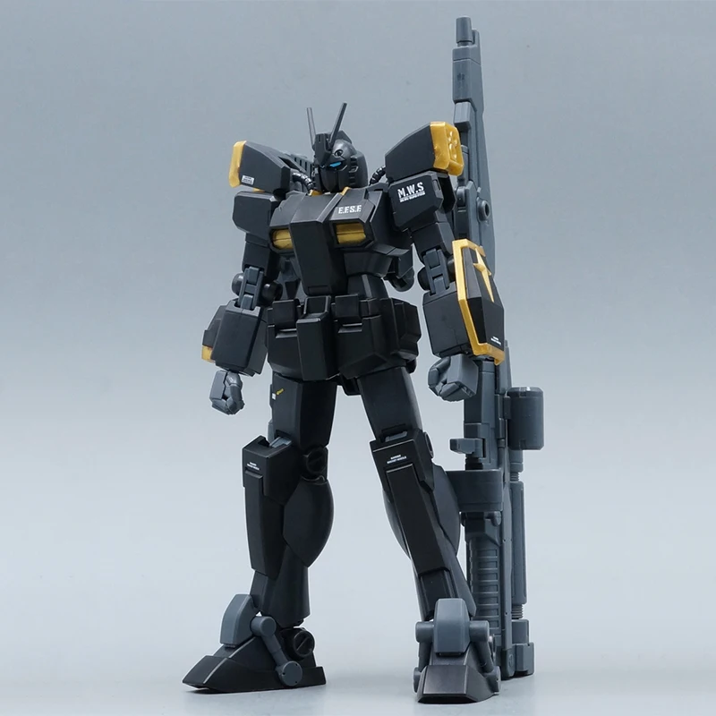 In Stock Genuine Original BANDAI Build HGBF 061 PF-78-3BL LIGHTNING BLACK WARRIOR GUNDAM Action Anime Figure Model Dolls Gifts