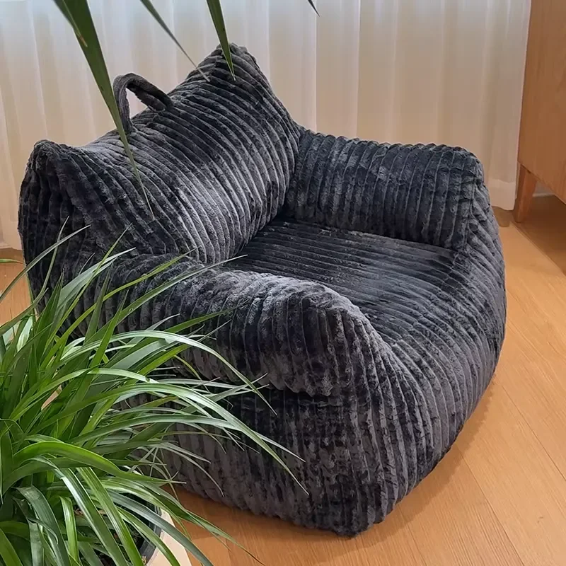 Custom High Density Foam Soft Lightweight Sponge Filling Lazy Bean Bag Chair for Indoor Outdoor Home and Office Relaxation
