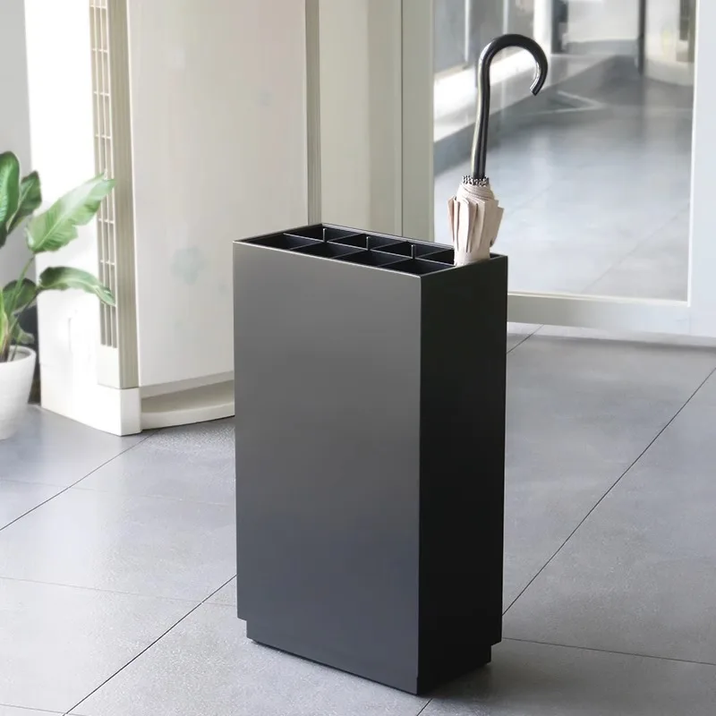 

Простые металлические подставки для зонтов для прихожей, сливные лаки для плиты воды, подставки для зонтов, водонепроницаемые роскошные украшения для дома