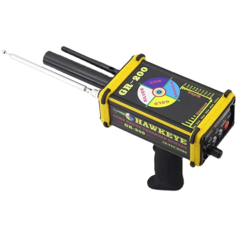 

GR200 Metal Detector Gold Detector Large Depth Detector Treasure Detection Treasure Gold, Silver and Copper