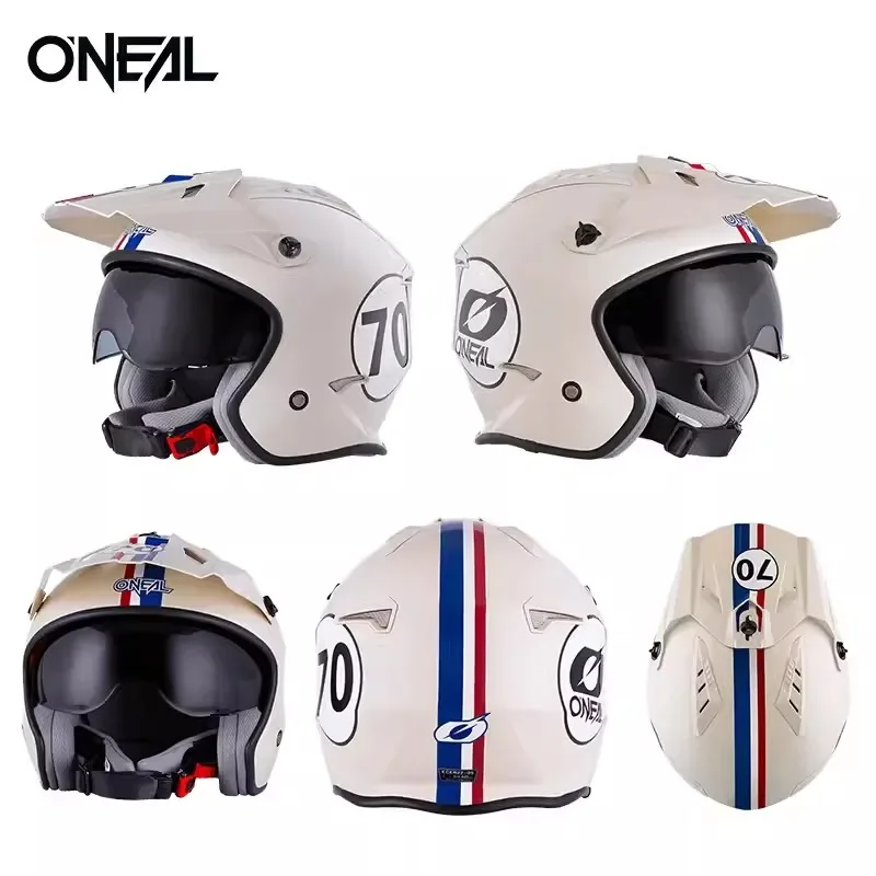 ONEAL Original Motorcycle Helmet Half helmet Cascos para moto DOT ECE Certification Woman bike helmet Racing off-road Casco moto