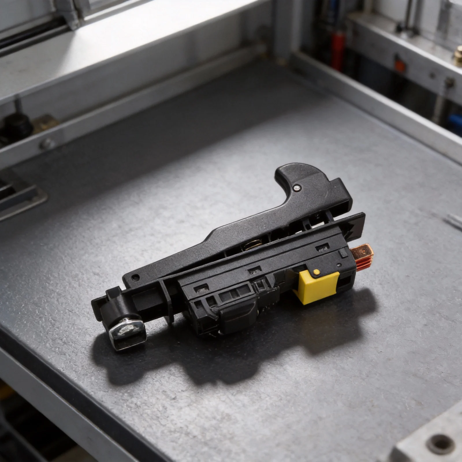 High for Performance Replacement Switch Industrial Tool Trigger Switch Black Replacement Switch Easy To Install Heavy-Duty Use