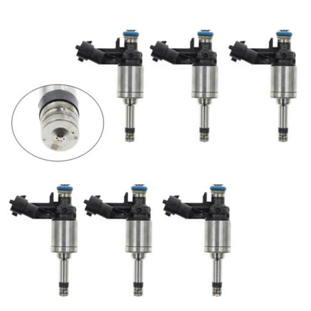 6Pcs Injector 12638530 For Chevrolet Camaro Traverse GMC Acadia CTS 3.6L 12669384 0261500114 FJ994 12638530-6N