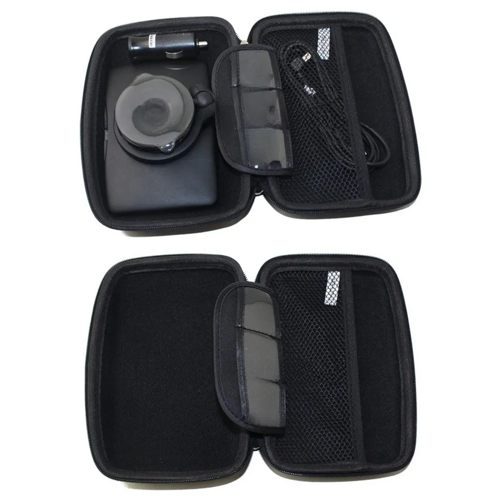 Waterproof EVA GPS Navigation Case Designed for Outdoor Use with For SD Card Holder and Internal Size 16.5x11.5x4cm