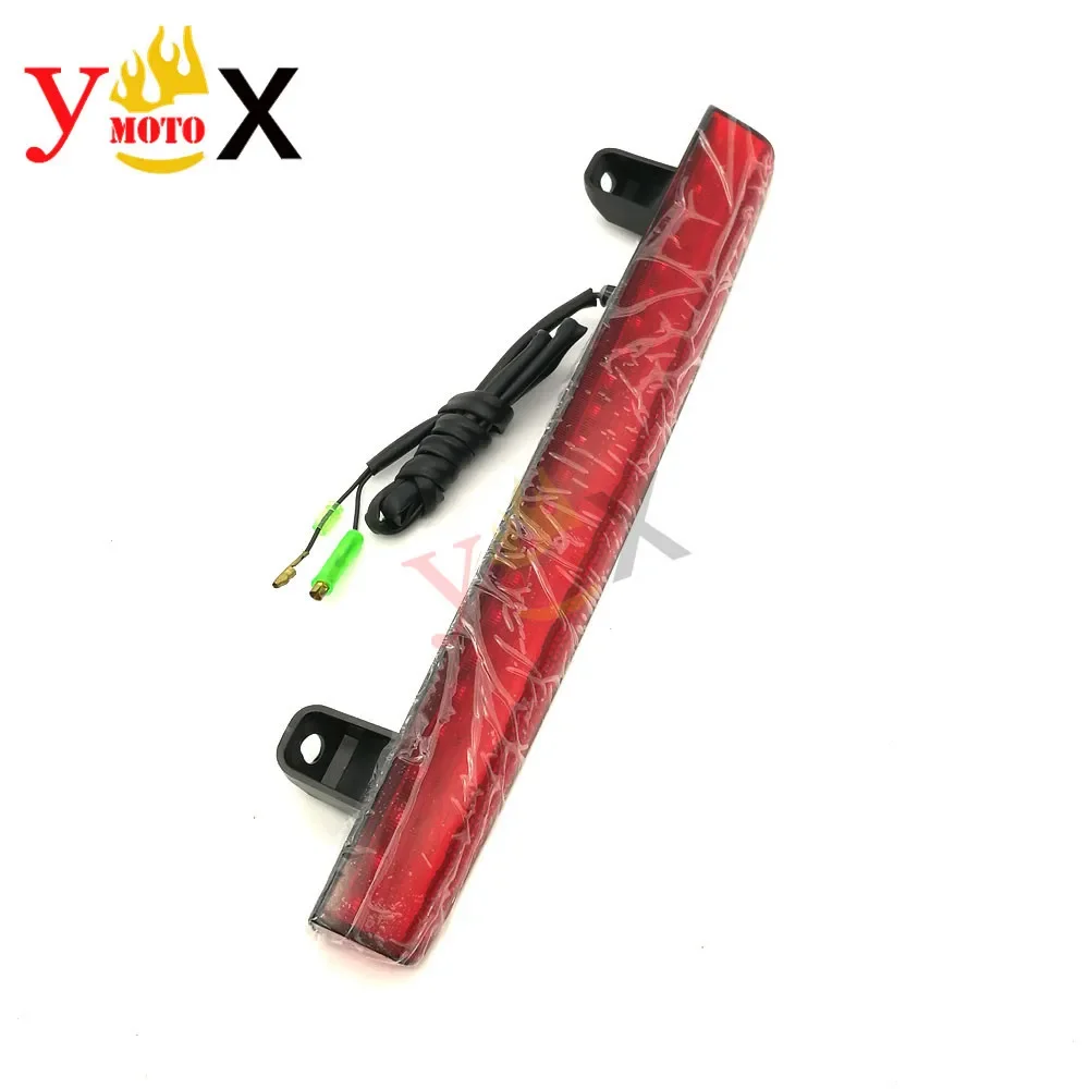 For Honda Goldwing 1800 GL1800 2001-2012 Motorcycle Rear Tail Light Brake Lamp Stop Indicator Trunk Spoiler with LED Red Lens