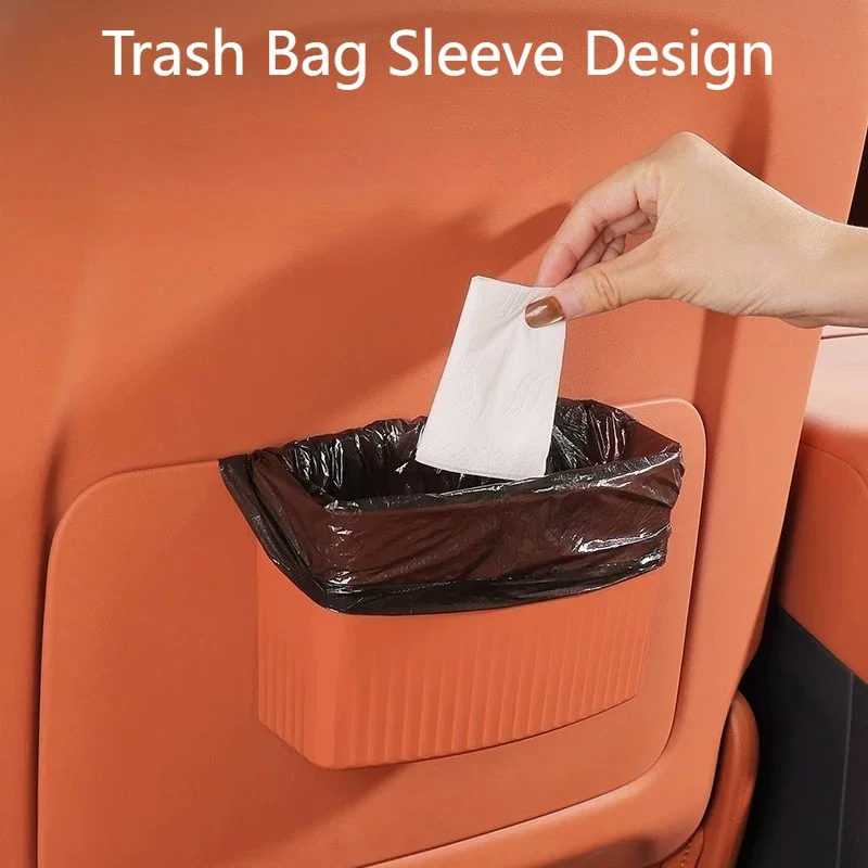 Car Trash Can Rear Seat Storage Box Organizer Precise Fit Durable Interior Mod Decor Accessories For Lexus ES200/RX300/NX260/UX