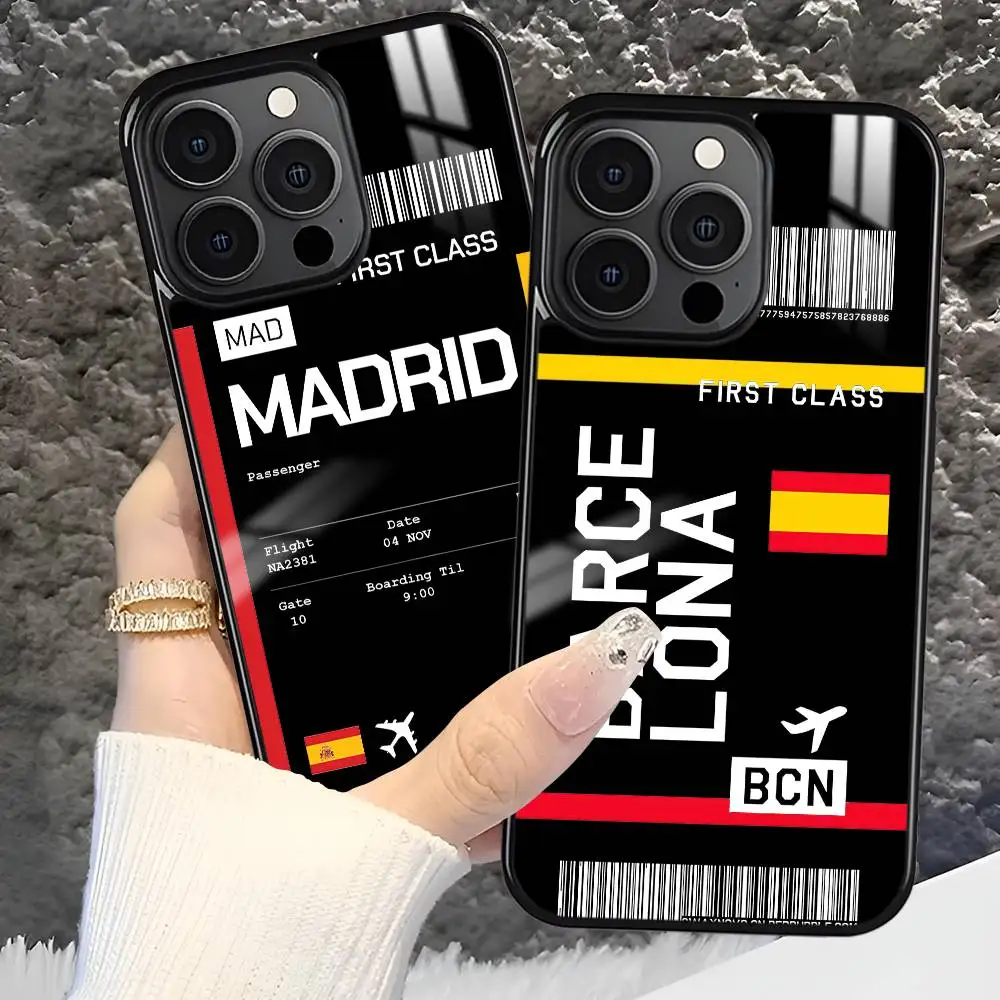 حافظة لهاتف آيفون 16 15 14 13 12 11 Pro Xs Max Mini Plus Celulares Hard Funda #1