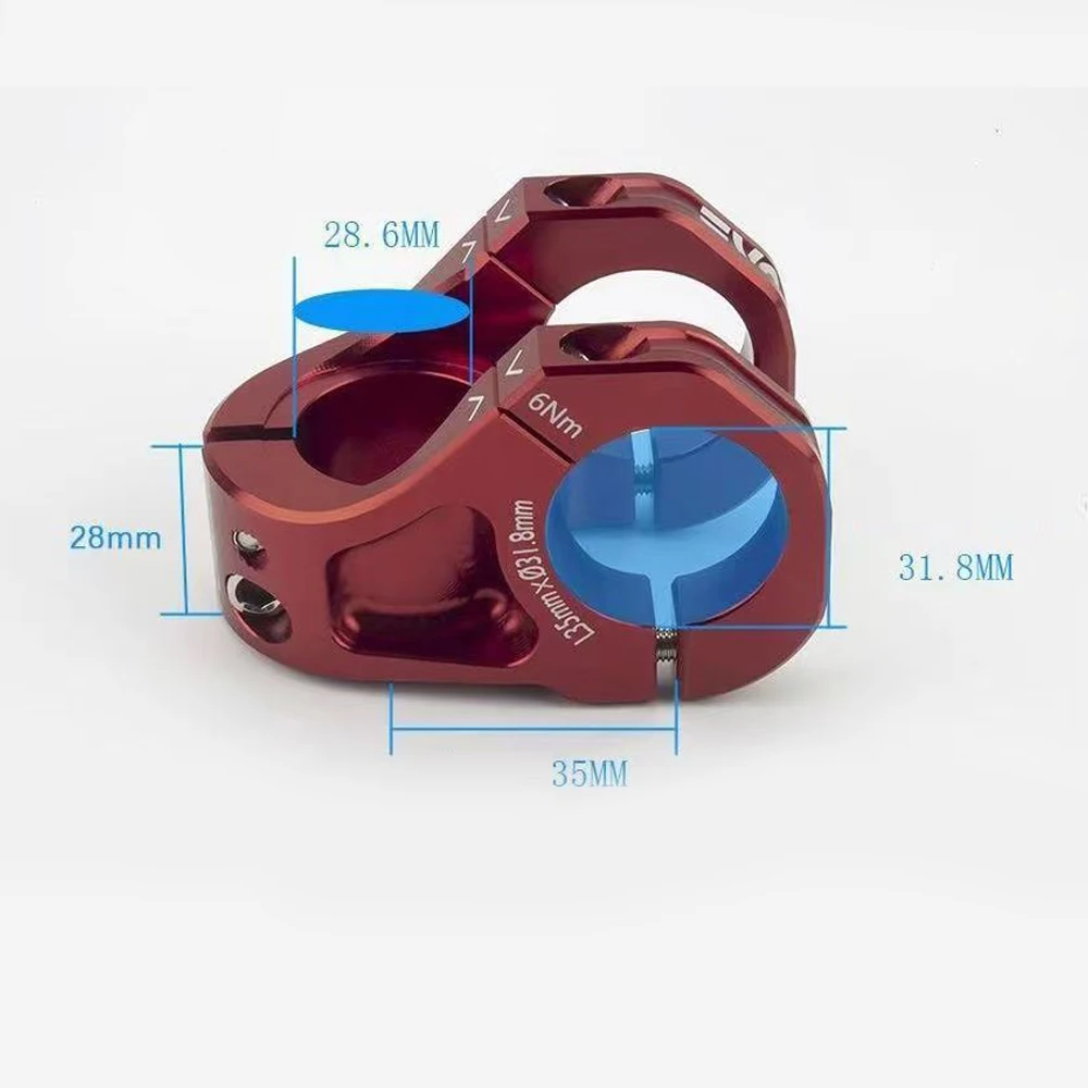 

Mountain Bike Stem Ultra Light 31.8CNC Hollow Handle with High-strength Aluminum Alloy Grip Modified Stem