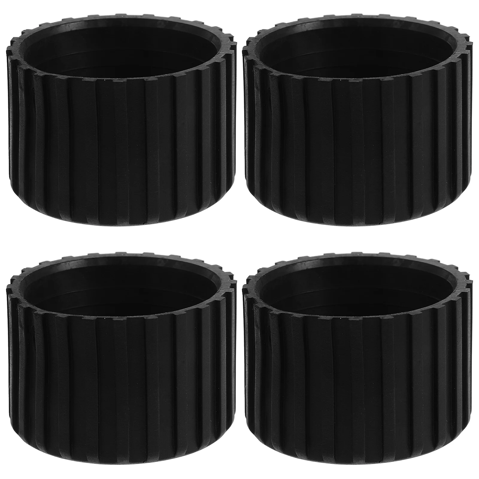 4 Pcs Fitness Equipment Foot Covers Thickened Rubber Gym Accessories Furniture Protectors Chair Feet Hardwood Pads