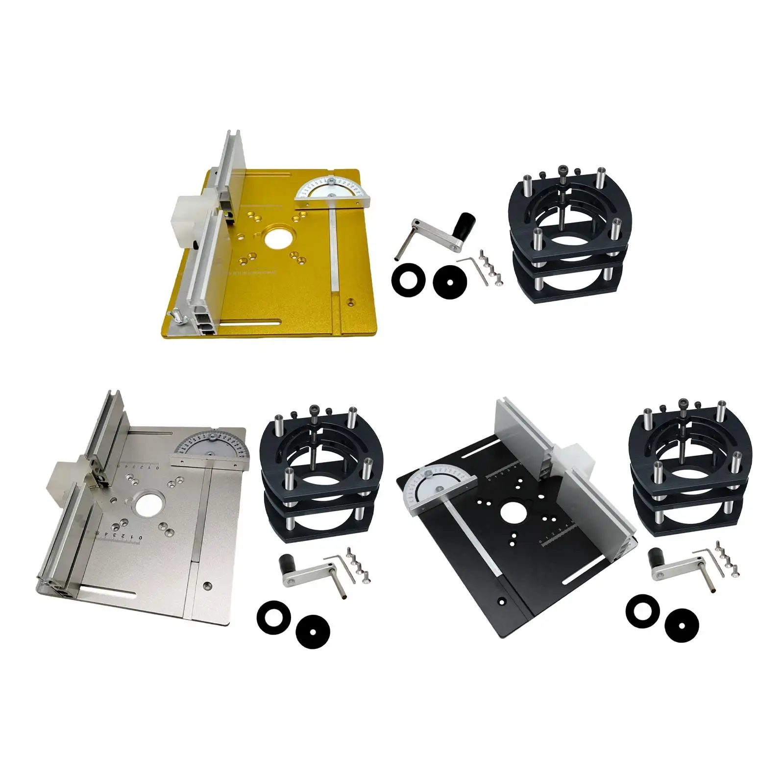 Router Tabela Setting Plate, Lift System para 64-66 m Motores